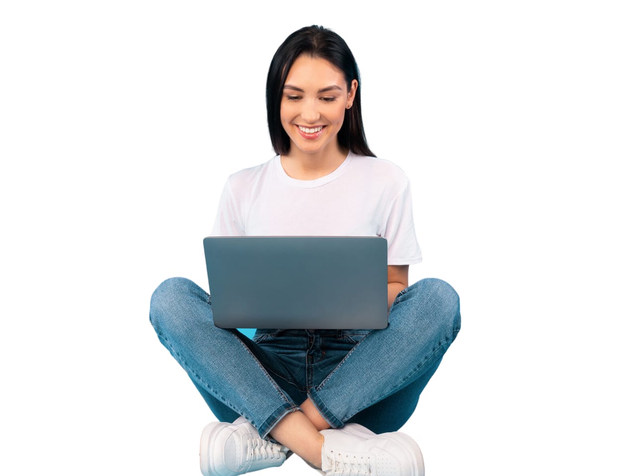 A Levels | Distance Learning | Woman studying on laptop